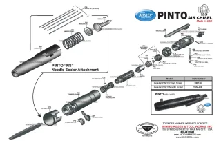 Pinto parts drawing preview