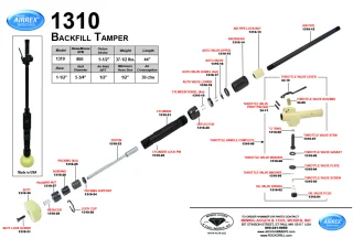 1310 parts drawing preview